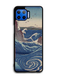 Japan Wave Art Motorola Moto One 5G Case , Moto One 5G UW Case , Moto G 5G Plus Case
