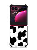 Cow Pattern Motorola Moto Razr Plus 2023 , Moto Razr+ 2023 Case