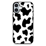 Cow Pattern iPhone 16 Plus Case