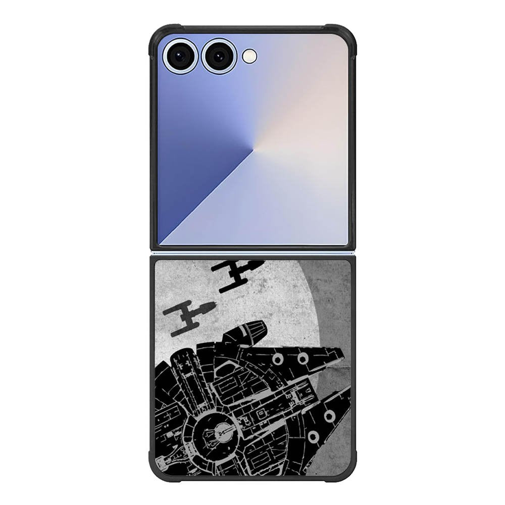 Star Wars Millenium Falcon Samsung Galaxy Z Flip 7 5G Case