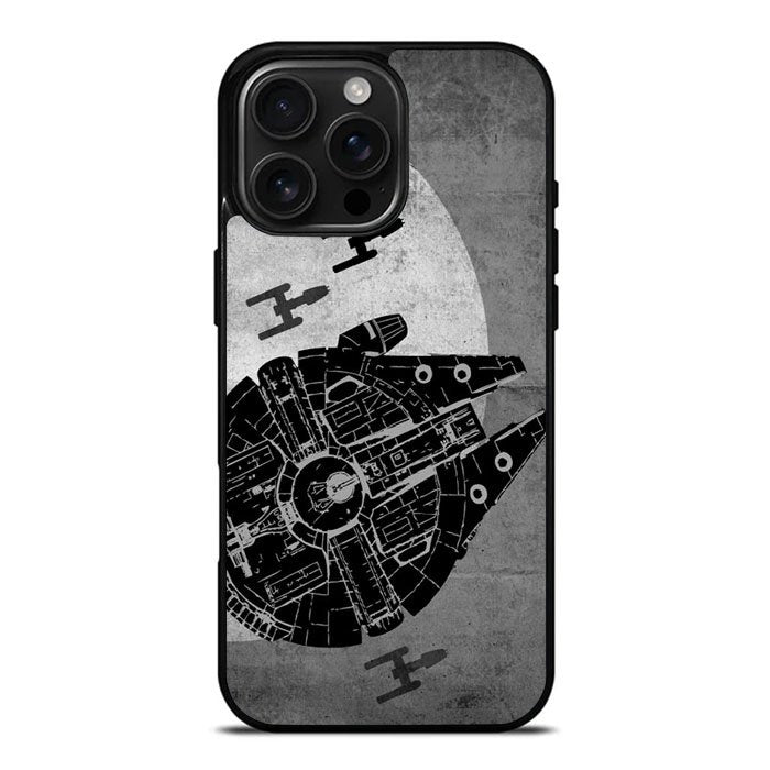 Star Wars Millenium Falcon iPhone 16 Pro Max Case DC1753