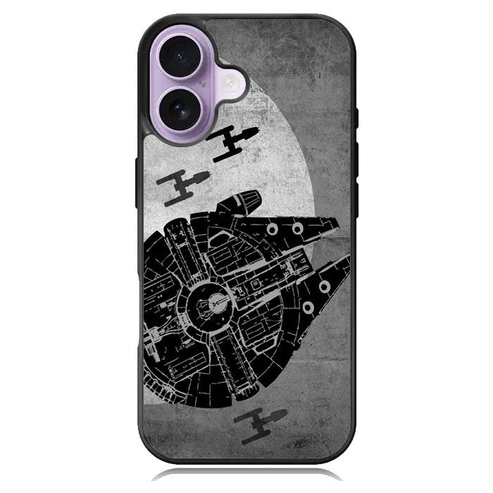 Star Wars Millenium Falcon iPhone 16 Case DC1753