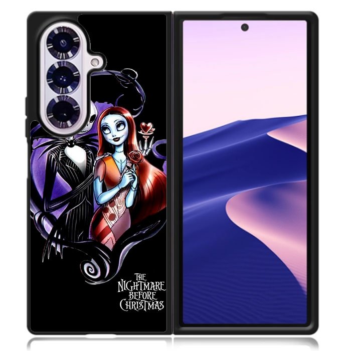 The Nightmare Before Christmas Samsung Galaxy Z Fold 7 Case DC1866