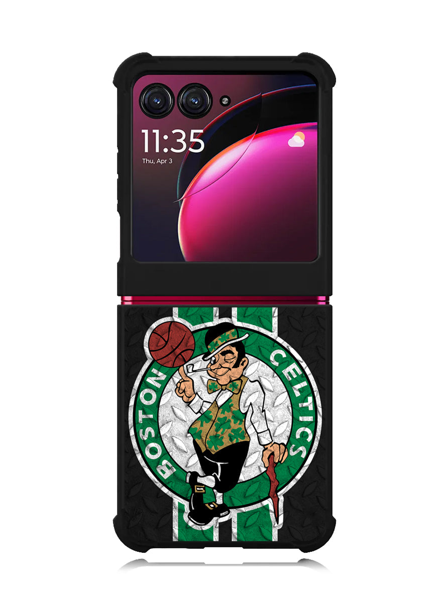 Boston Celtics 4th Motorola Moto Razr Plus 2023 , Moto Razr+ 2023 Case