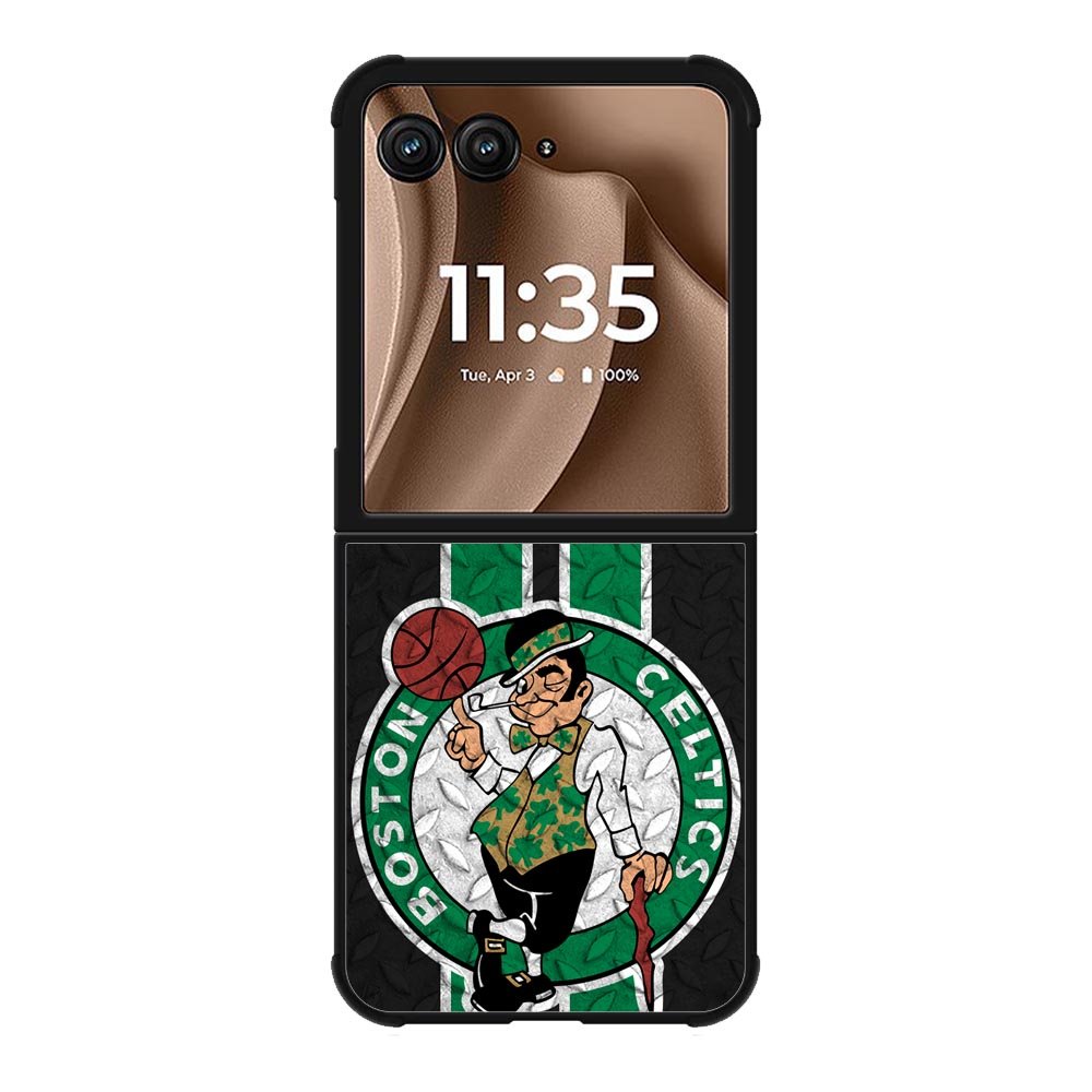 Boston Celtics 4th Motorola Moto RAZR Plus 2025 Case