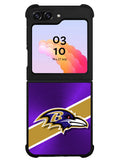 Baltimore Ravens Football 2nd Samsung Galaxy Z Flip 5 5G 2023 Case