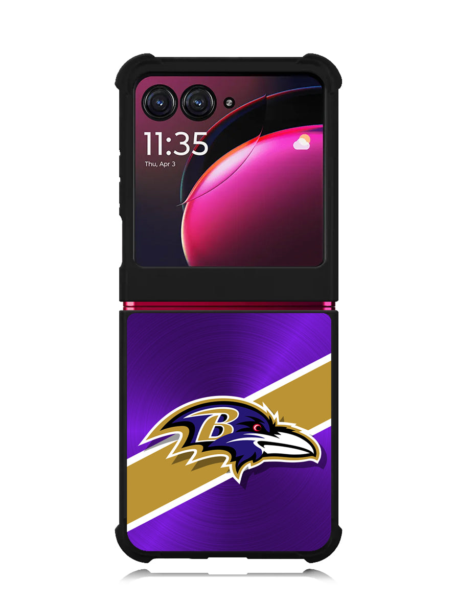 Baltimore Ravens Football 2nd Motorola Moto Razr Plus 2023 , Moto Razr+ 2023 Case
