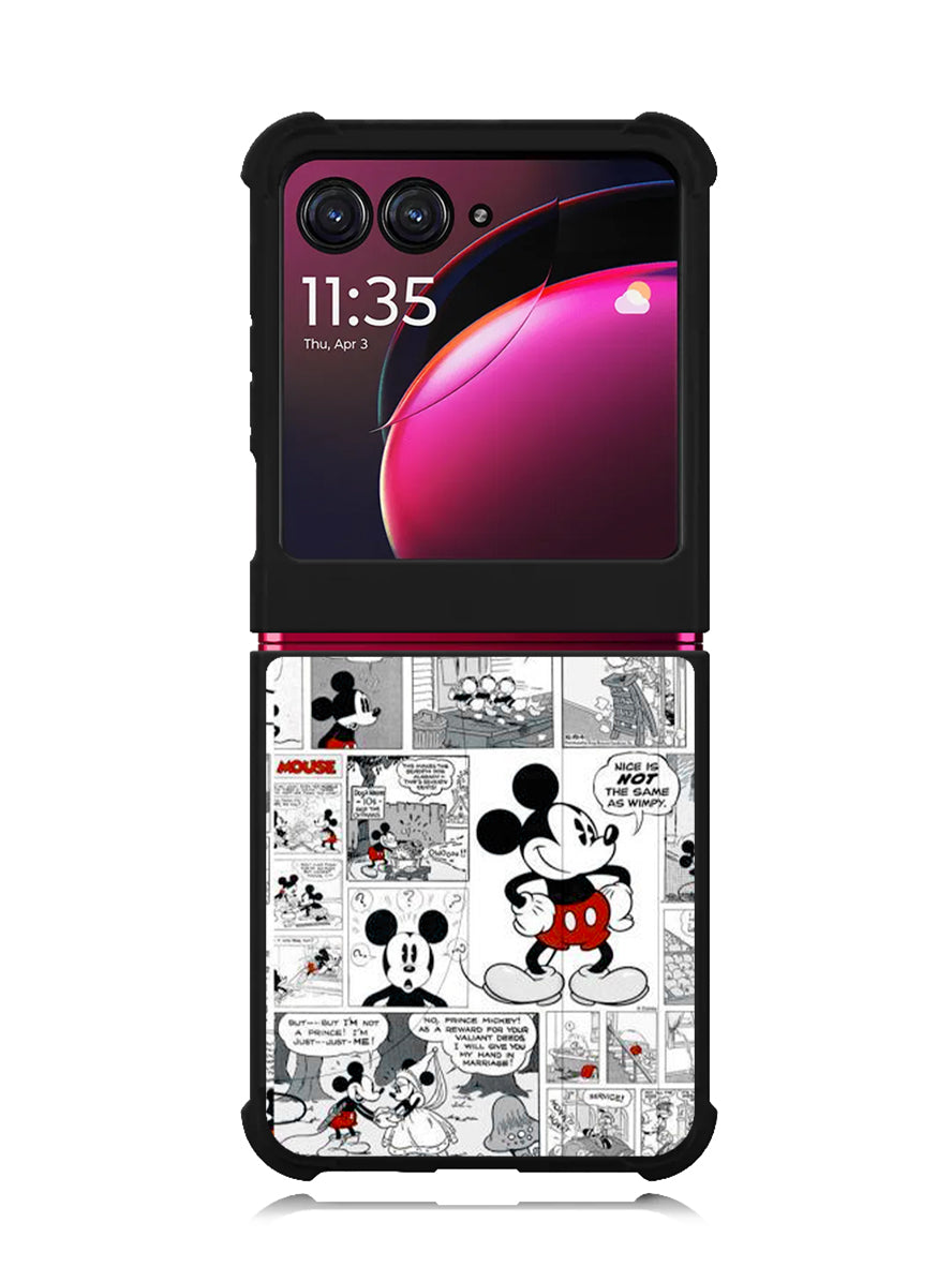 Mickey Mouse 23th Motorola Moto Razr Plus 2023 , Moto Razr+ 2023 Case