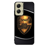 Arsenal Logo Gold 2nd Motorola Moto G Stylus 5G 2024 Case