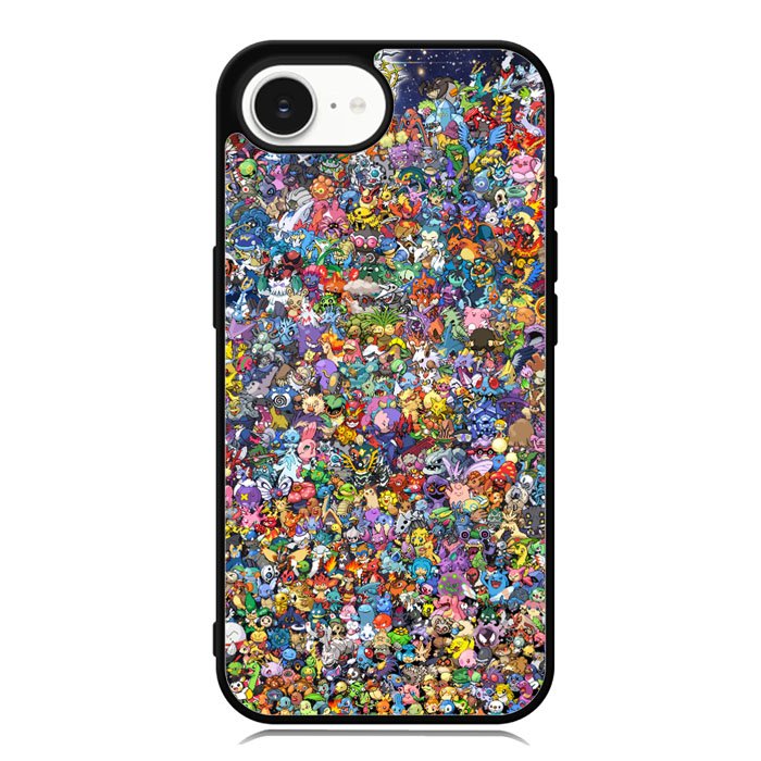 All Pokemon Character iPhone 16e Case DC0058