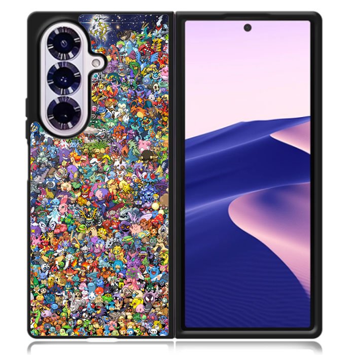 All Pokemon Character Samsung Galaxy Z Fold 7 Case DC0058