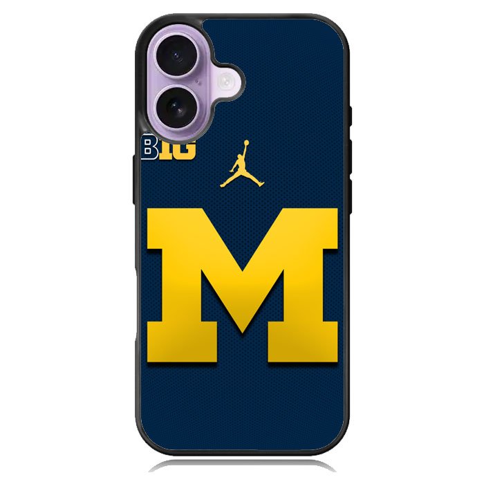 Michigan Logo iPhone 16 Case DC1147