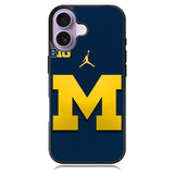 Michigan Logo iPhone 16 Case DC1147