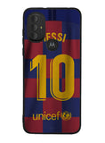 Messi Barcelona Jersey Motorola Moto G Pure 2021 , Moto G Power 2022 Case