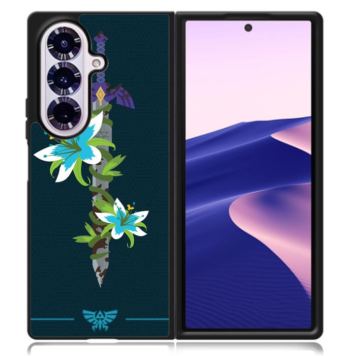 Legend Of Zelda Sword Flower Samsung Galaxy Z Fold 7 Case DC1019