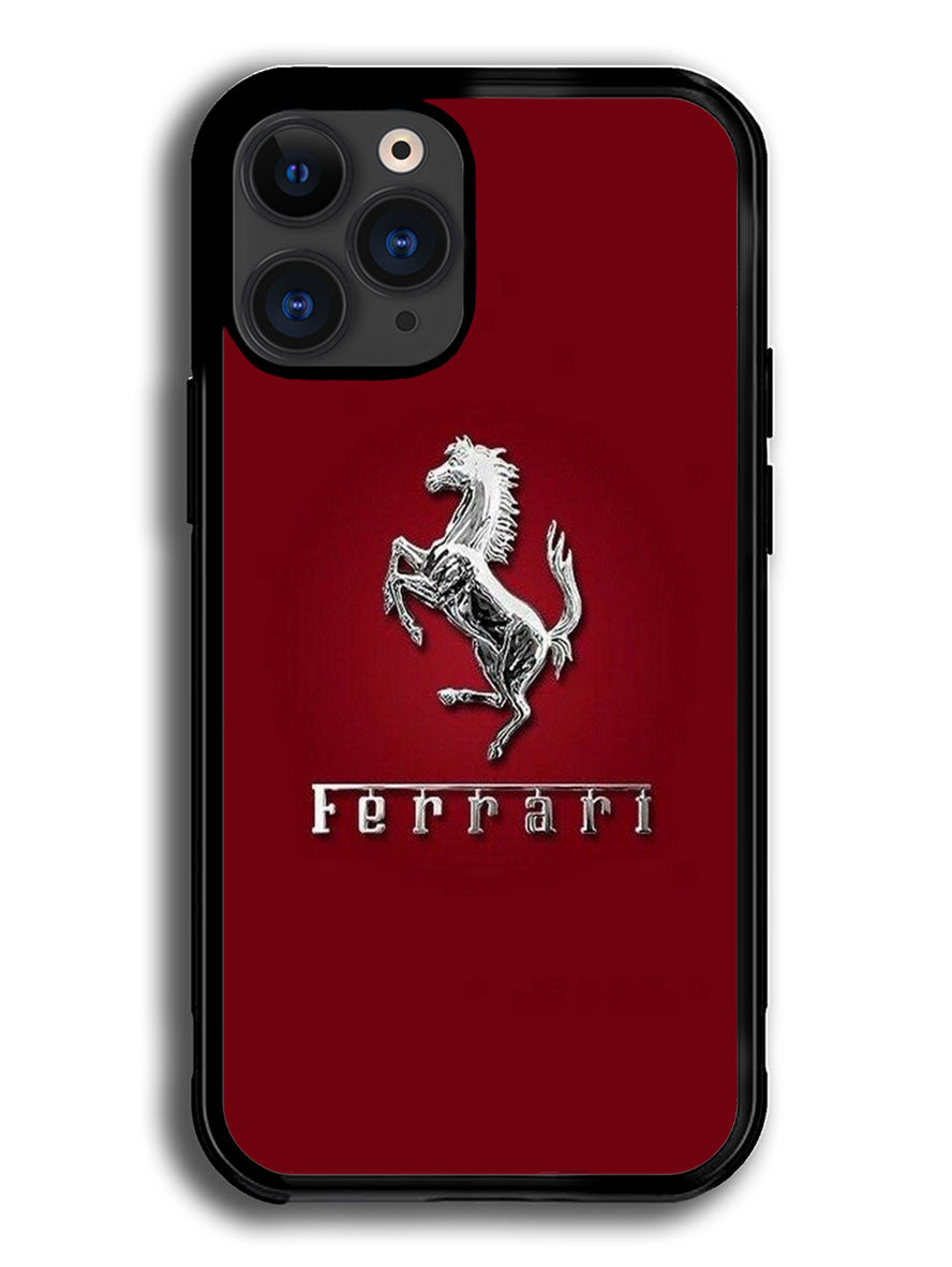 Ferrari Logos iPhone 13 Pro Case BLN4888