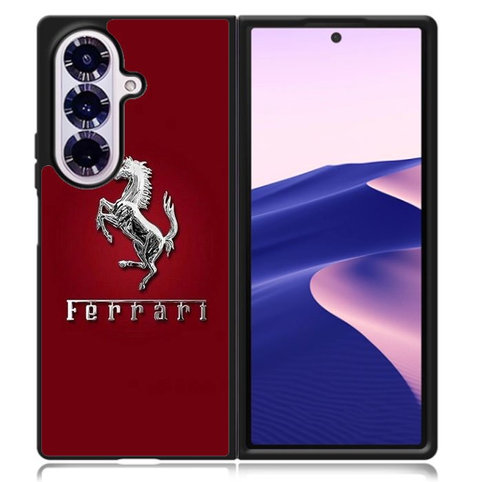 Ferrari Logos Samsung Galaxy Z Fold 7 Case DC0635