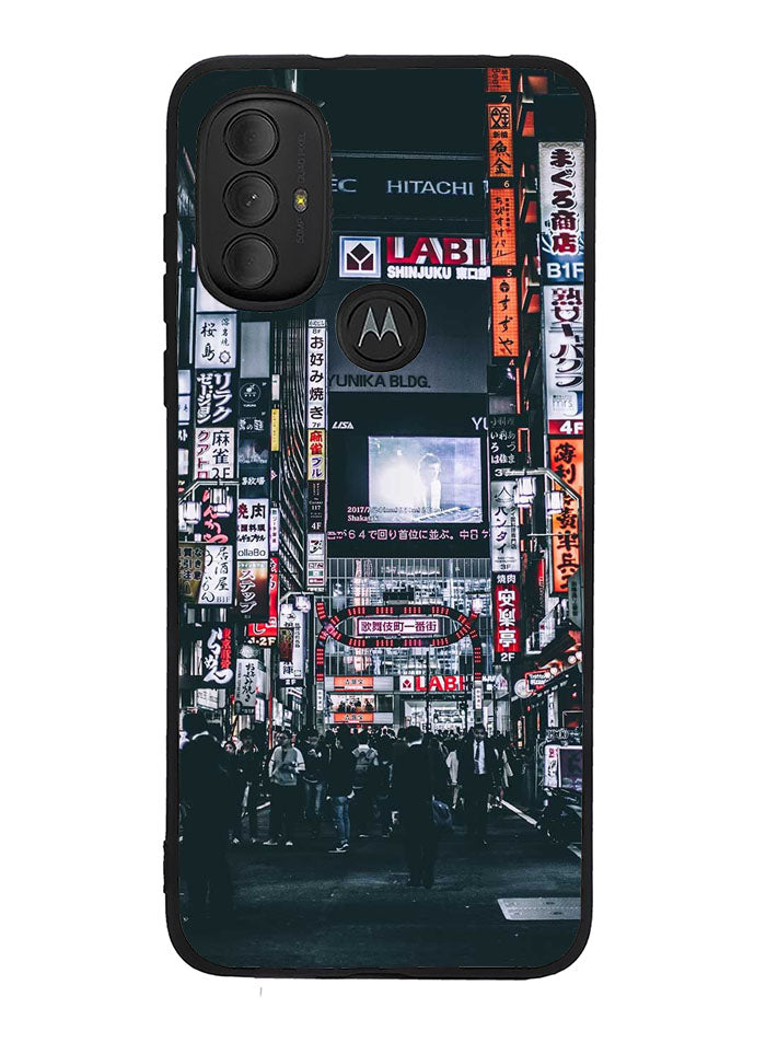 Japan Street Motorola Moto G Pure 2021 , Moto G Power 2022 Case