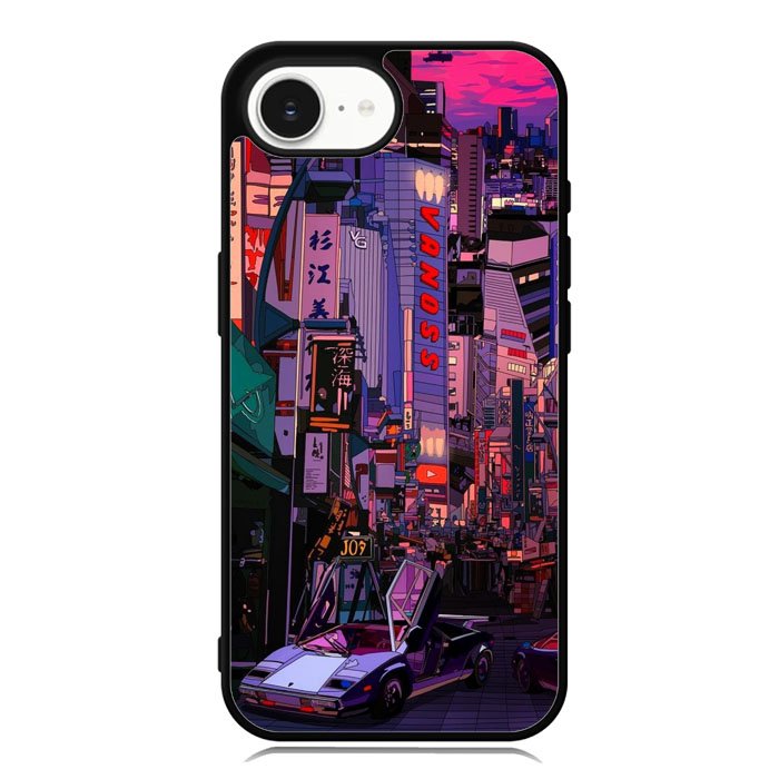 Japan Retro iPhone 16e Case DC0896