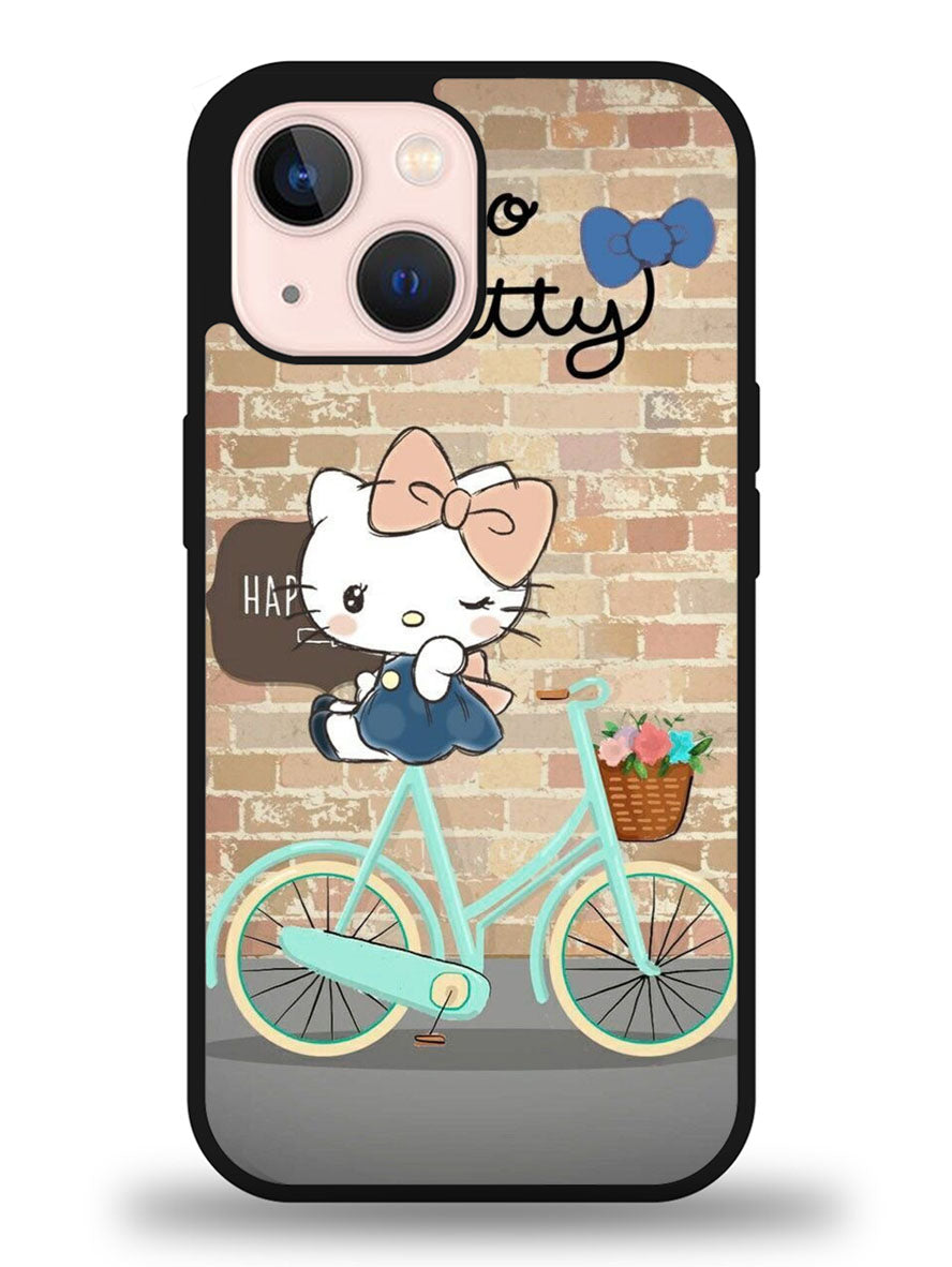 Hello Kitty Bicycle iPhone 13 Case