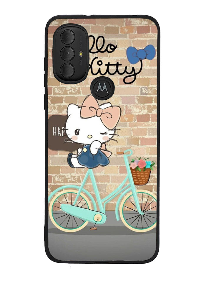 Hello Kitty Bicycle Motorola Moto G Pure 2021 , Moto G Power 2022 Case