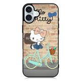 Hello Kitty Bicycle iPhone 16 Case
