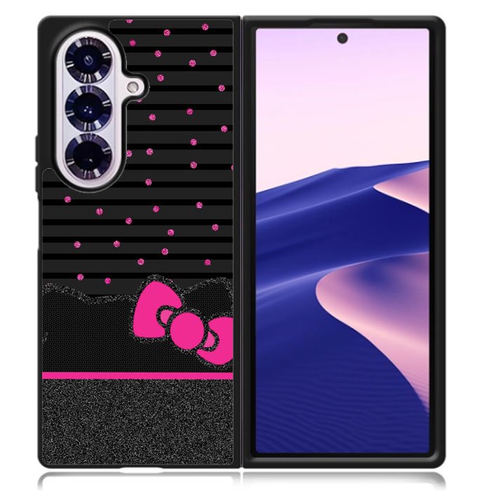Hello Kitty Pigtail Samsung Galaxy Z Fold 7 Case DC0844