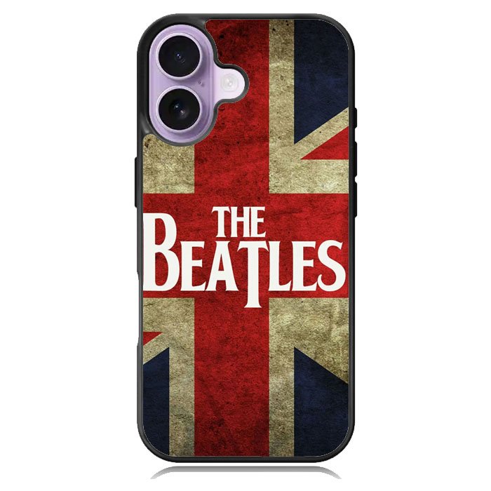 The Beatles British Flag iPhone 16 Plus Case DC1845