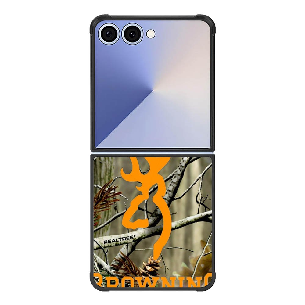 Camo Browning Samsung Galaxy Z Flip 7 5G Case