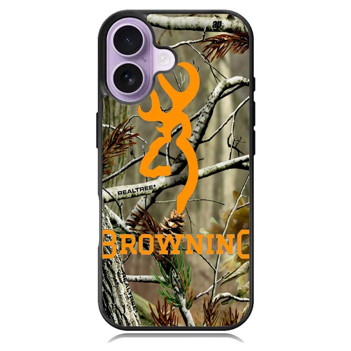 Camo Browning iPhone 16 Plus Case DC0282