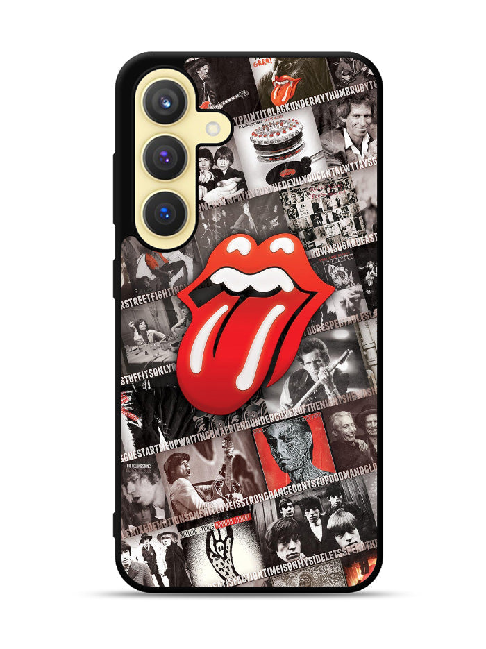 Rolling Stones Collage Samsung Galaxy S25 Plus 5G , Samsung Galaxy S25+ 5G Case