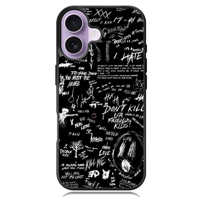 Xxxtentacion Quote iPhone 16 Case DC1990