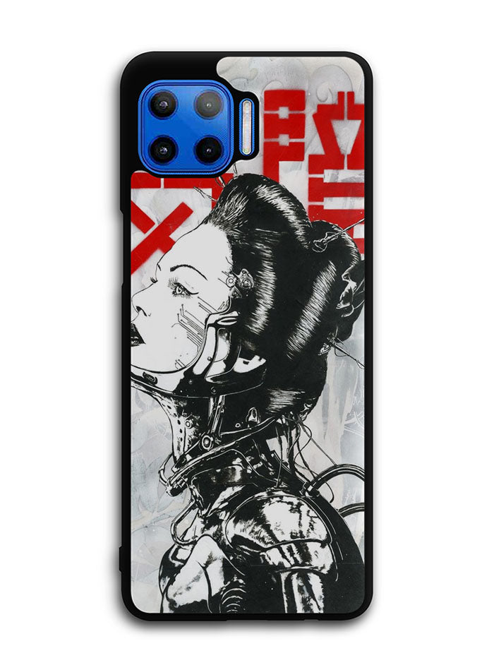 Japanesse Cyberpunk Motorola Moto One 5G Case , Moto One 5G UW Case , Moto G 5G Plus Case