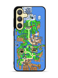 Super Mario World Map Samsung Galaxy S24 Plus 5G , Samsung Galaxy S24+ 5G Case