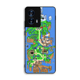 Super Mario World Map Motorola Moto G Power 5G 2024 Case DC0763