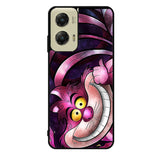 Disney Cheshire Cat Stained Glass Motorola Moto G Stylus 5G 2024 Case