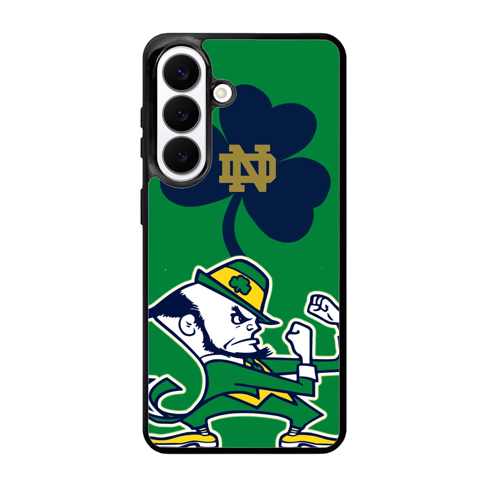 Notre Dame Fighting Irish Logo Samsung Galaxy S26 Plus phone case with DC1303 design