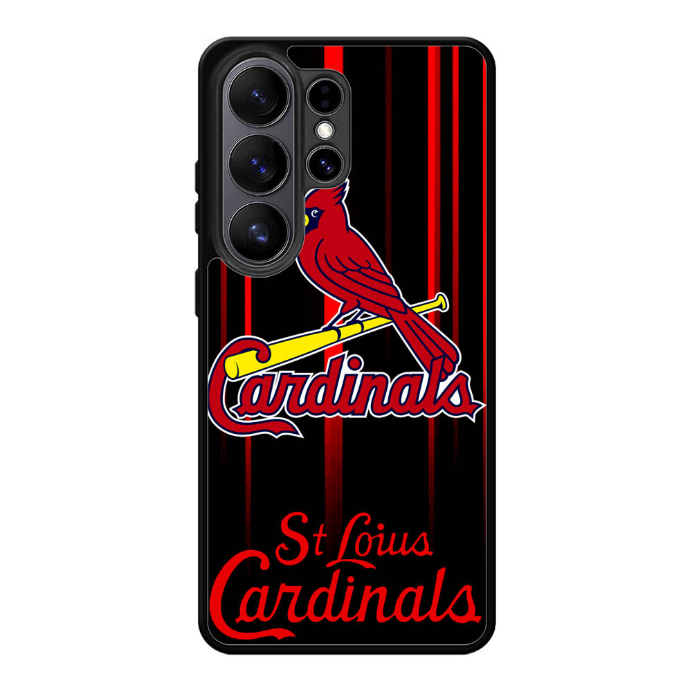 St Louis Cardinals Logo Samsung Galaxy S26 Ultra phone case with DC1731 design