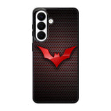 Batman Logo Red Samsung Galaxy S26 Plus phone case with DC0158 design