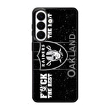 Oakland Raiders Logo Case Samsung Galaxy S26 Plus phone case with DC1318 design