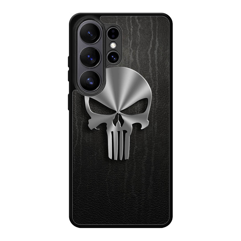 Punisher Logo 3D Samsung Galaxy S26 Ultra phone case with DC1517 design