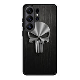 Punisher Logo 3D Samsung Galaxy S26 Ultra phone case with DC1517 design