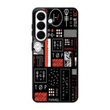 Twenty One Pilots Stripe Logo Samsung Galaxy S26 phone case with DC1911 design