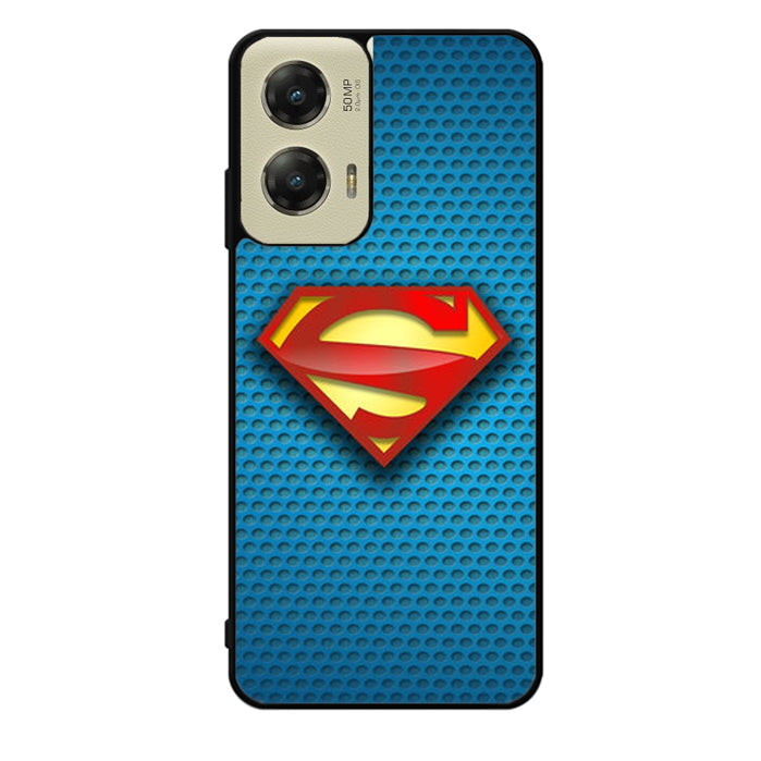 Superman Blue Carbon Logo Motorola Moto G Stylus 5G 2024 Case