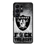 Oakland Raiders Logo Samsung Galaxy S26 Ultra phone case with DC1320 design