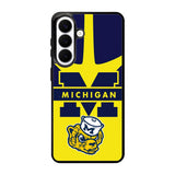 Michigan Wolverines Samsung Galaxy S26 phone case with DC1158 design