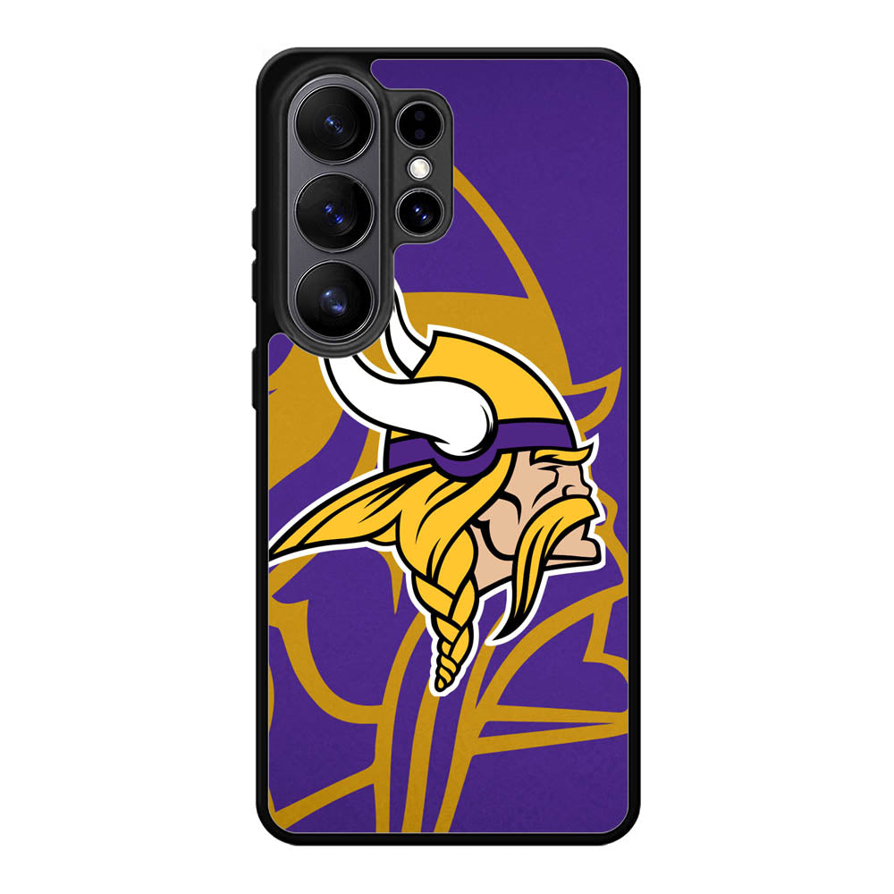 Minnesota Vikings Samsung Galaxy S26 Ultra phone case with DC1187 design