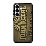 John Deere Quality Farm Samsung Galaxy S26 phone case with DC0932 design