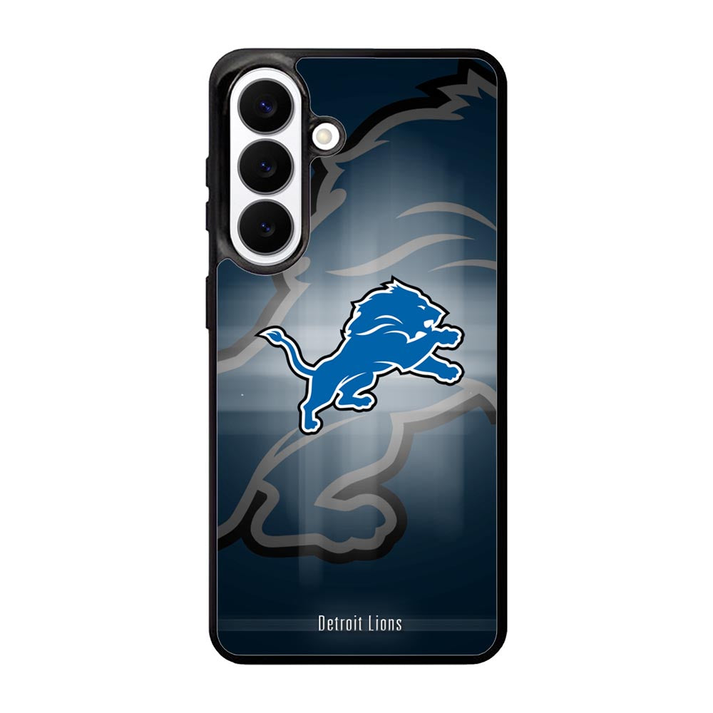 Detroit Lions Nfl Team Logo Case Samsung Galaxy S26 phone case with DC0505 design