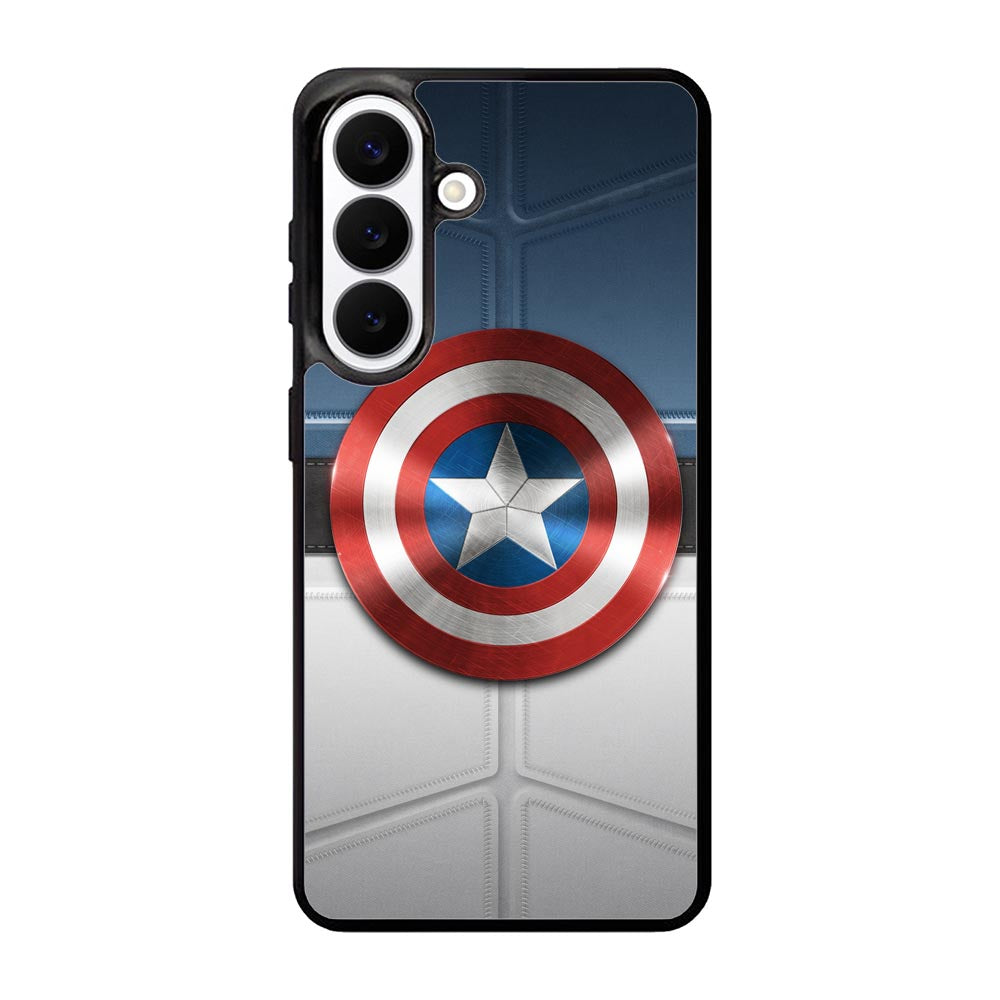 Captain America Shield Samsung Galaxy S26 phone case with DC0287 design